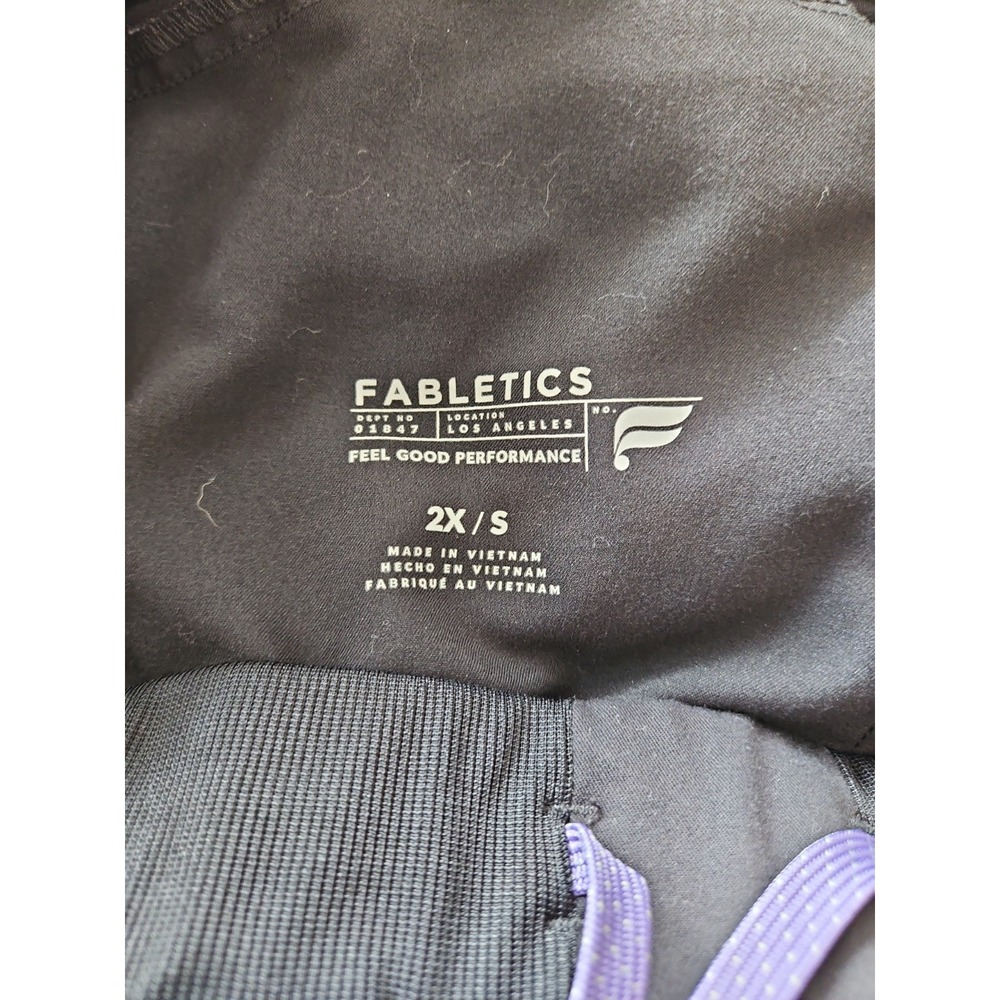 Fabletics 2X Joggers Black With Pockets - Picture 5 of 5